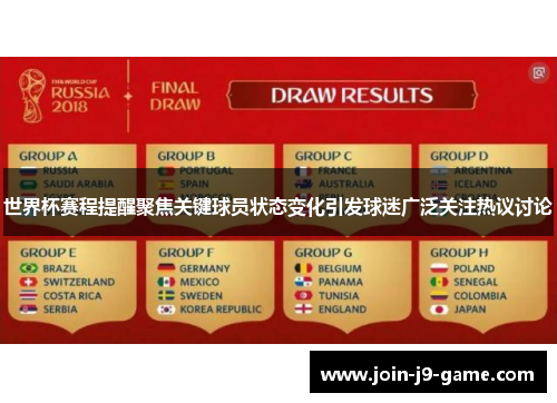 世界杯赛程提醒聚焦关键球员状态变化引发球迷广泛关注热议讨论